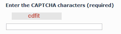 CAPTCHA Process for Volunteering Services on the Shalom House Get Involved Page